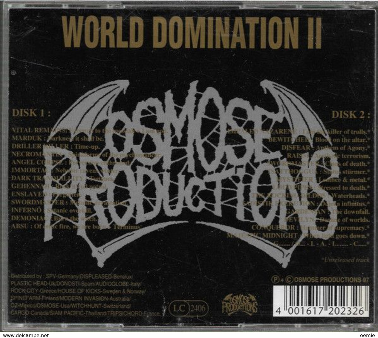 WORLD  DOMINATION II   2 CD - Hit-Compilations