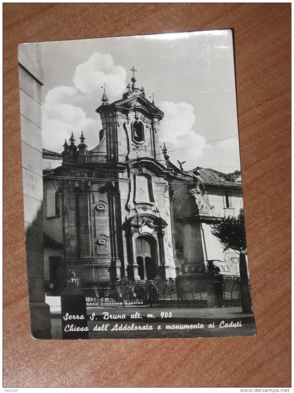 SERRA SAN BRUNO Chiesa Dell'Addolorata E Monumento Ai Caduti BN NV - Vibo Valentia