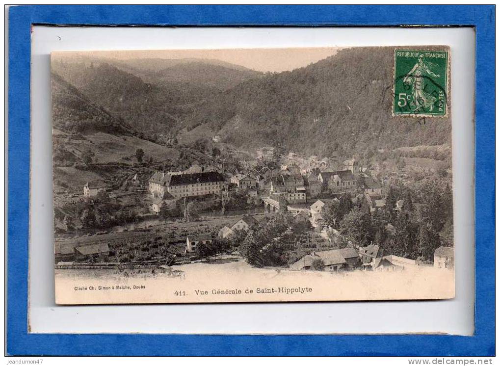 SAINT-HIPPOLYTE. - . VUE GENERALE.   1907 - Saint Hippolyte