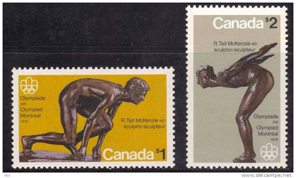 Canada 1975 N°Y.T. : 559 Et 560** - Neufs