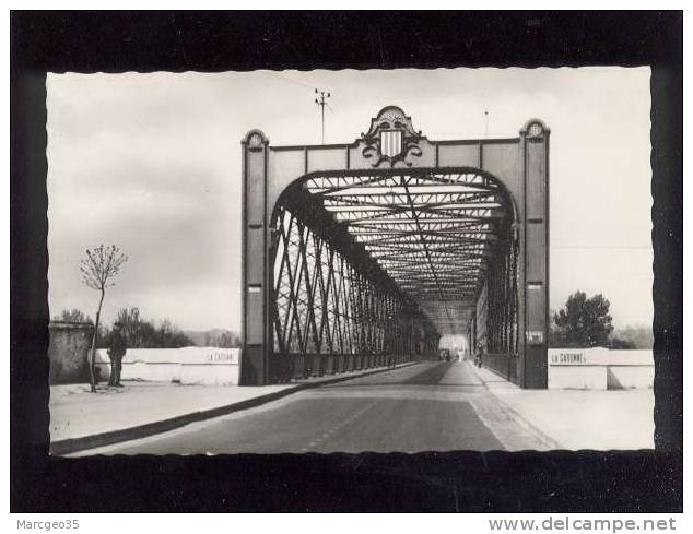 Langon Le Pont Place De La Libération édit.van Eyk Rouleau , La Garonne  Belle Cpsm - Langon