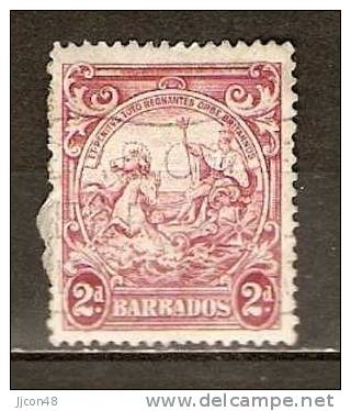 Barbados  1938  2d  (o) Perf 13.5 X 13 - Barbados (...-1966)