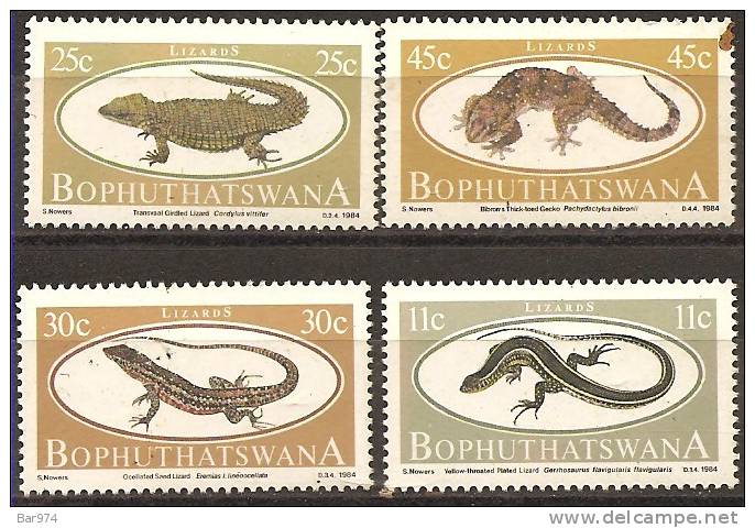 Timbres Du Bophuthaswana - Botswana (1966-...)