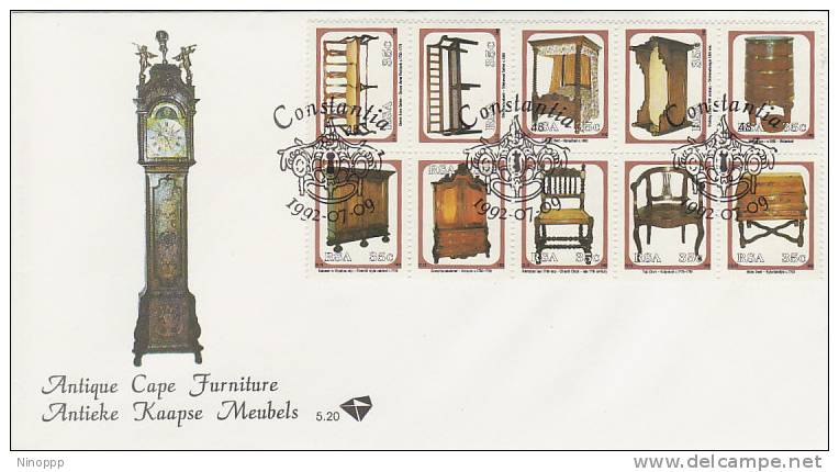 South Africa-1992 Antique Furniture FDC - Other & Unclassified
