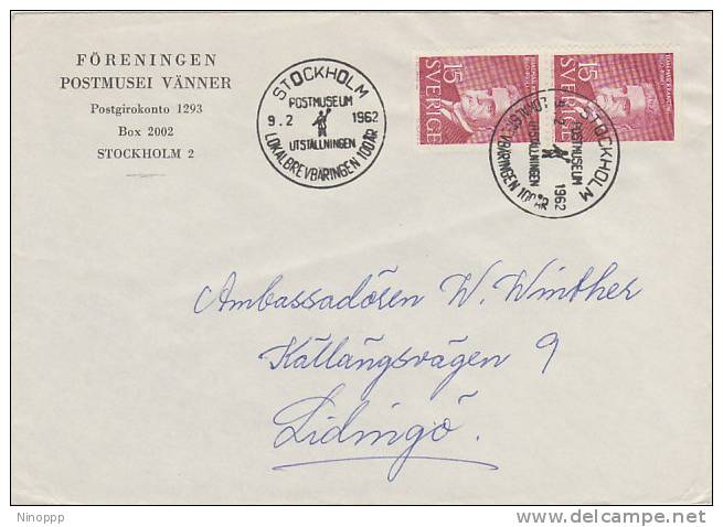 Sweden-1962 Branting Centenary FDC - FDC