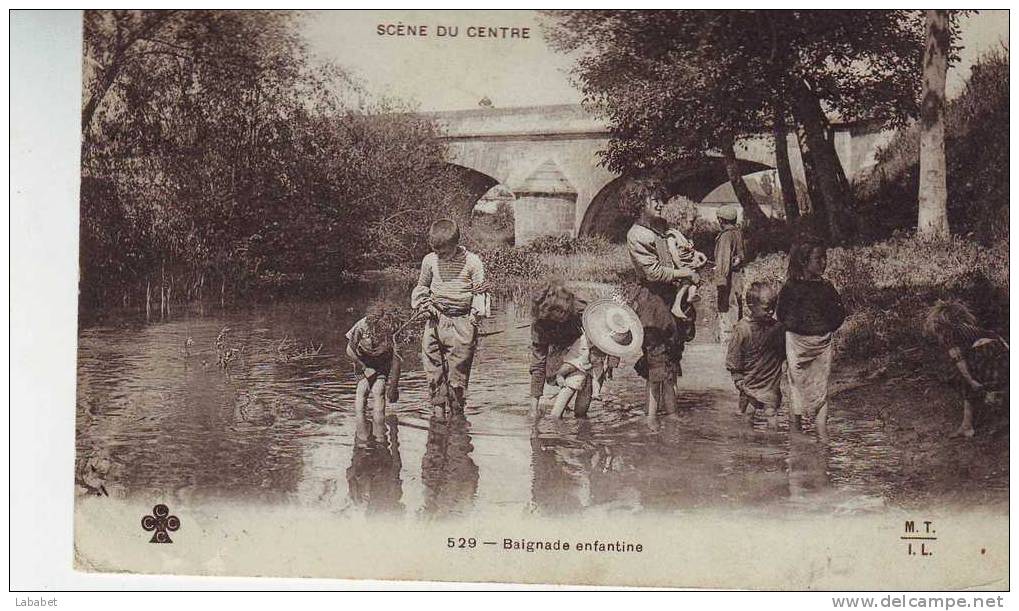 SCENE DU CENTRE   BAIGNADE ENFANTINE - Centre-Val De Loire