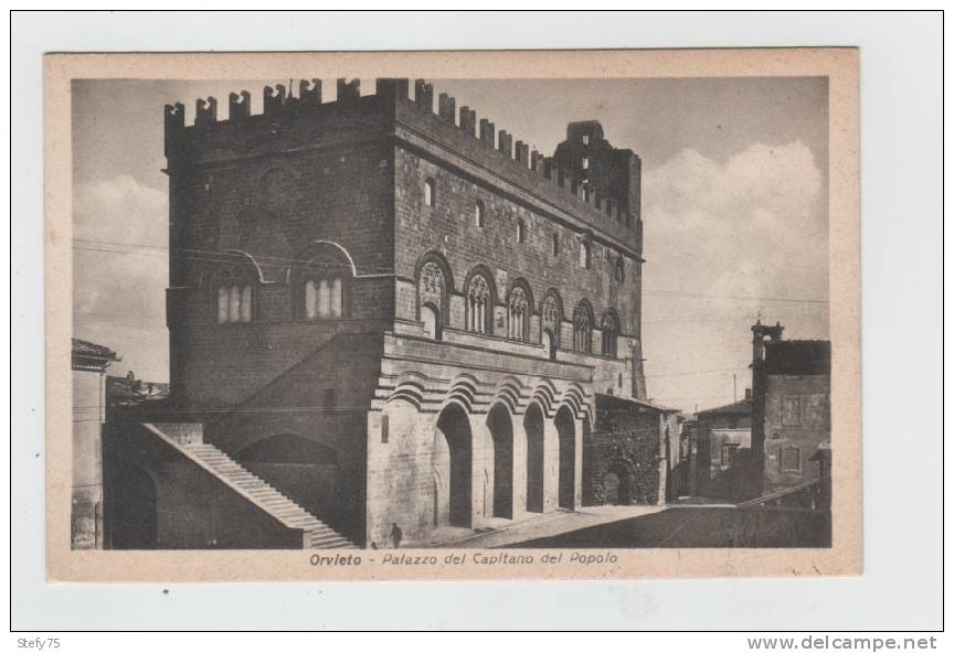 Orvieto-terni-palazzo Del Capitano Del Popolo - Terni
