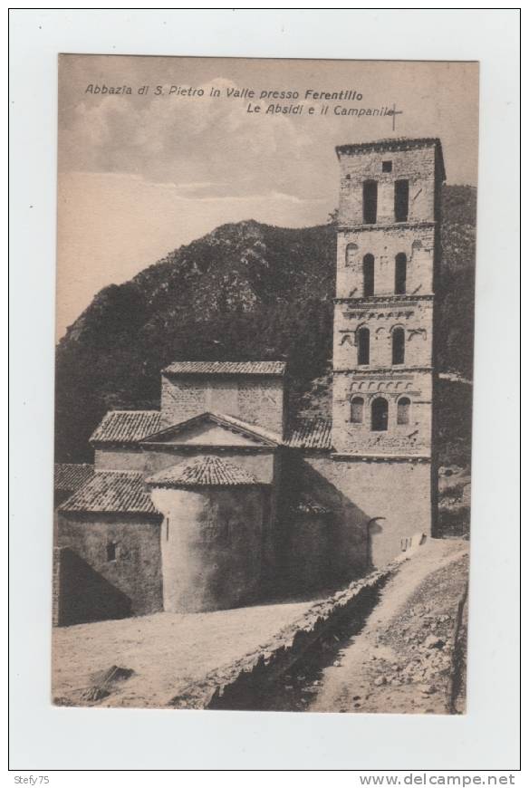 Ferentillo-terni-abbazia Di S. Pietro - Terni