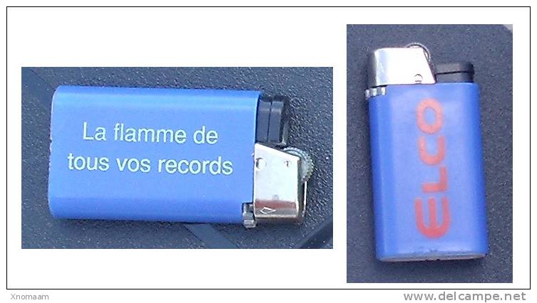 Briquet Elco La Flamme De Tous Vos Records - Autres & Non Classés