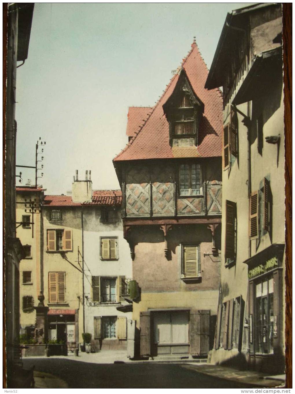 63 - COURPIERE - Vieilles Maisons. (CPSM) - Courpiere