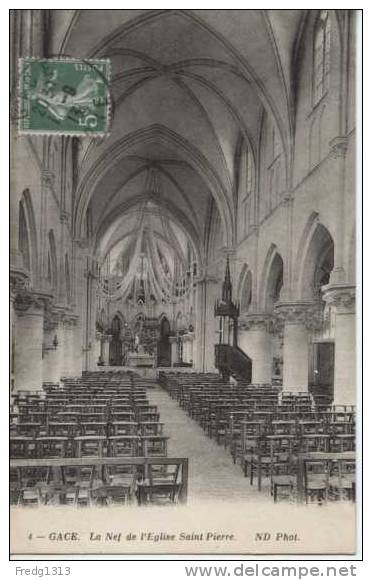 Gace - Nef De L'Eglise St Pierre - Gace