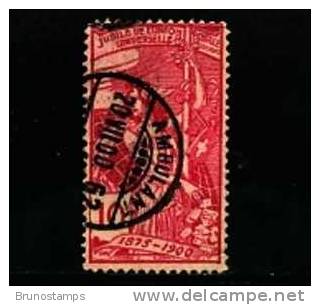 SWITZERLAND/SWEIZ - 1900  POSTAL UNION  10 C. ROSE - AMBULANT CANCEL   20 VII 00 - Plaatfouten