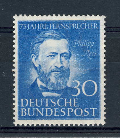 BUND MNH** MICHEL 161 PHILIPP REIS - Unused Stamps