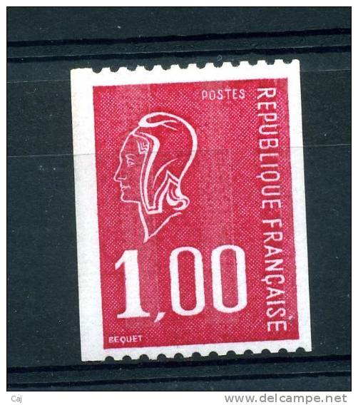 France  -  Roulettes  :  Yv  1895a  **     Avec Numéro Rouge - Coil Stamps