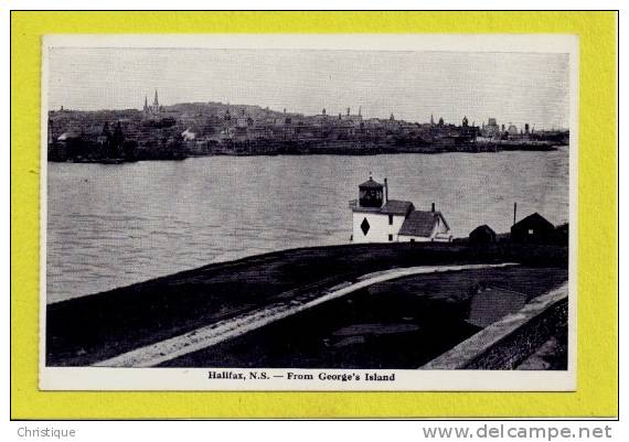 Light House, George's Island, Halifax, N.S.  1910-20s - Halifax