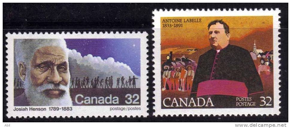 Canada 1983 N°Y.T. : 855 Et 856** - Unused Stamps