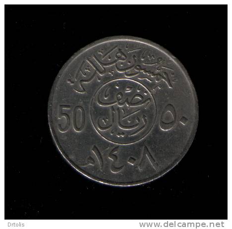 SAUDI ARABIA / 1408 / 50 H . / 2 SCANS. - Arabie Saoudite