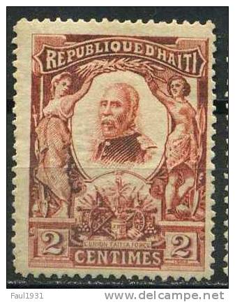 PIA - HAITI - 1904 : 100° De L' Independence - President Pierre Nord Alexis - (Yv 85) - Haiti