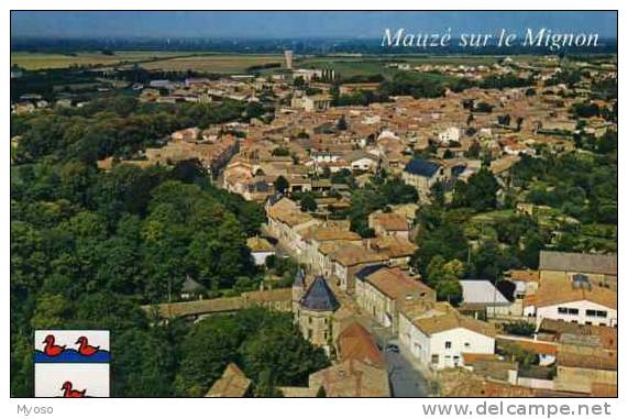 79 MAUZE SUR LE MIGNON Vue Generale Aerienne - Mauze Sur Le Mignon