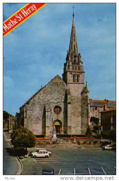 79 LA MOTTE ST HERAY L'Eglise - La Mothe Saint Heray