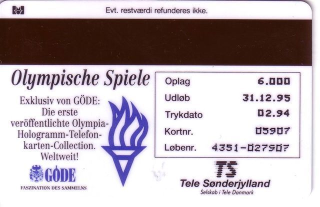 ROWING - Olympic Games Atlanta 1996 (Denmark Rare) Aviron Rudersport Rudern Rudernd Ruder Remo Remare Remi Canottaggio - Denmark