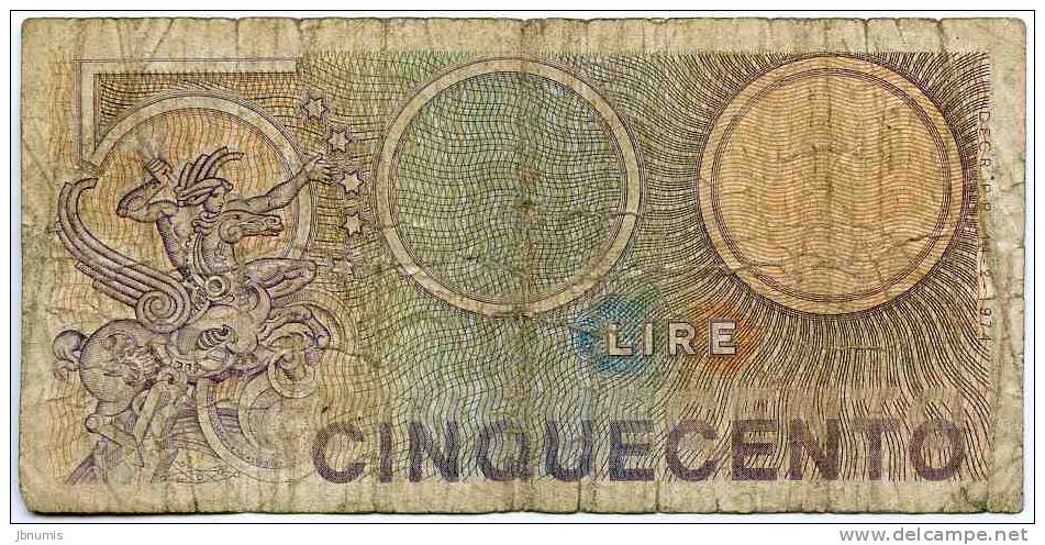 Italie Italia 500 Lire 14.2.1974 P94 - 500 Lire