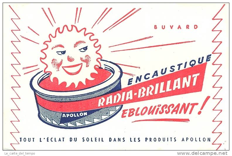 BUVARD: ENCAUSTIQUE RADIA APOLLON - Produits Ménagers