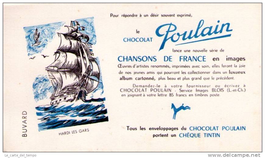 BUVARD: Le Chocolat POULAIN - Chocolat