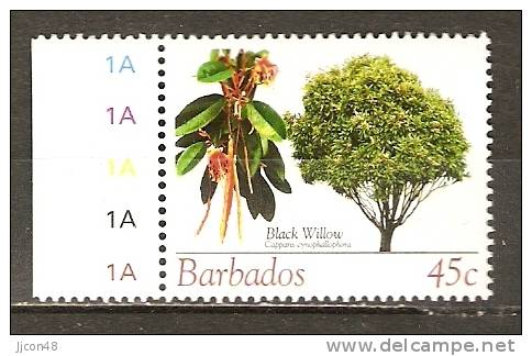 Barbados  2005  Flowering Trees  45c  (**) MNH - Barbades (1966-...)