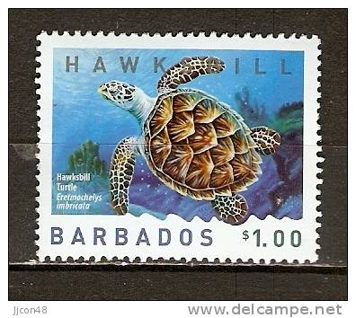 Barbados  2007  Turtles  $1.00  (**) MNH - Barbados (1966-...)
