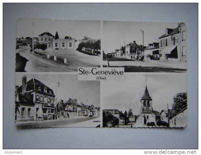 Ste Genevieve , Multivues . C.p. Photo .14x9 - Sainte-Geneviève