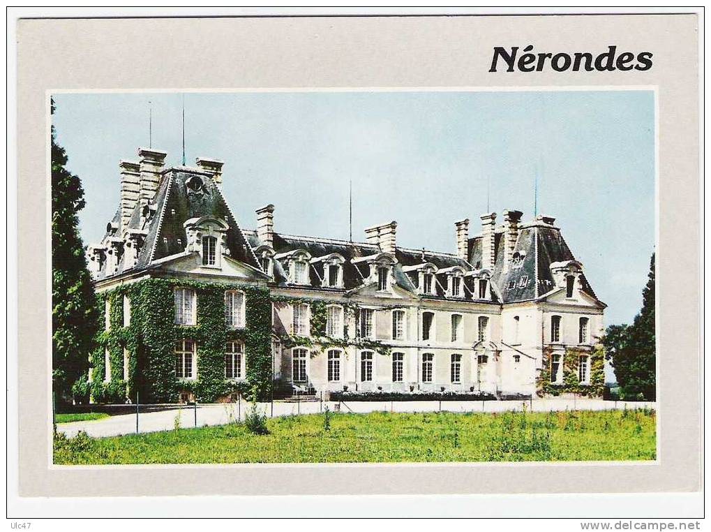 - NERONDES. (Cher)  -  Fontenay  -  Cpsm Bon état - - Nérondes