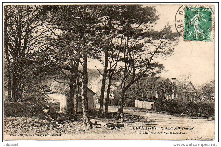 Carte Postale Ancienne Environs De LaFresnaye Sur Chedouet - La Chapelle Des Ventes Du Four - La Fresnaye Sur Chédouet