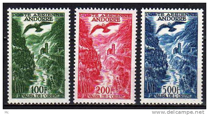 Andorre PA N° 2 / 4 Luxe **  . - Airmail