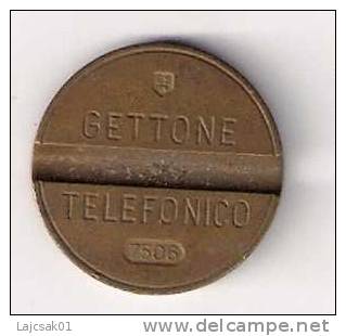 Gettone Telefonico Telephone Token Italy - Firma's