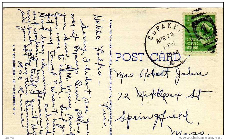 Postal, COPAKE 1948, (U.S.A),post Card, Postkarte, Carte Postale, Tarjeta Postal - Brieven En Documenten