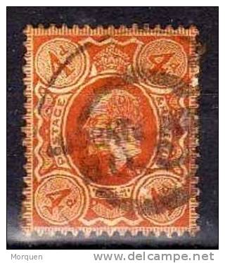 Gran Bretaña, Num 122  Naranja Cat Yvert - Used Stamps
