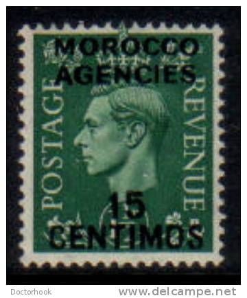 GREAT BRITAIN---Offices In MOROCCO   Scott #  101*  VF MINT LH - Neufs