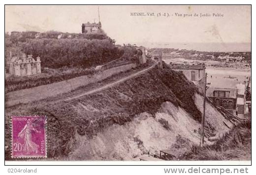 Mesnil Val - Vue Prise Du Jardin Public : Achat Immédiat - Mesnil-Val