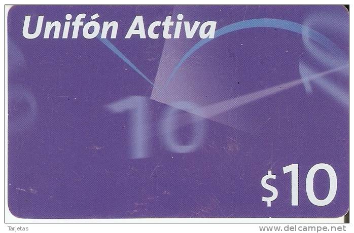 TARJETA DE ARGENTINA DE UNIFON ACTIVA DE  $10 - Argentinië