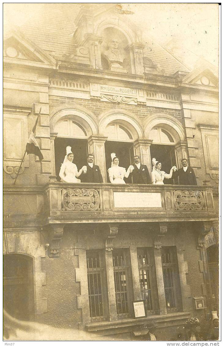 LA MOTHE SAINT HERAY - Carte Photo - Rosières à L'Hotel De Ville - La Mothe Saint Heray