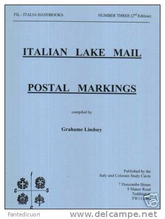 ITALIAN LAKE MAIL POSTAL MARKINGS - Andere & Zonder Classificatie