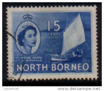 NORTH BORNEO  Scott #  268  F-VF USED - North Borneo (...-1963)