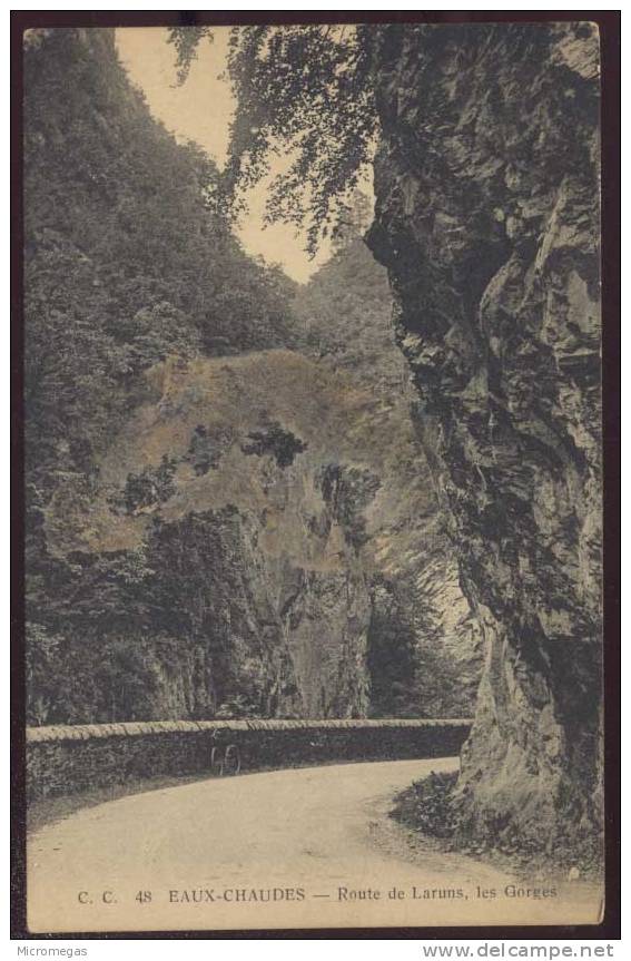 Eaux Chaudes : Route De Laruns, Les Gorges - Laruns