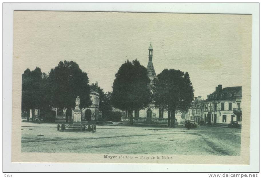 MAYET. Place De La Mairie - Mayet