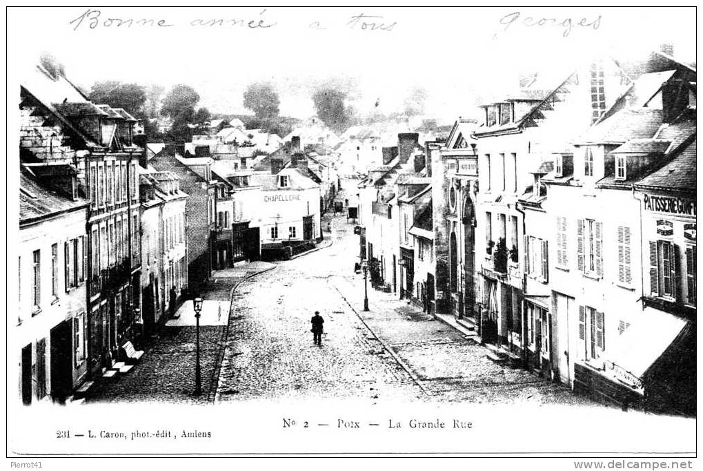 La Grande Rue - Poix-de-Picardie