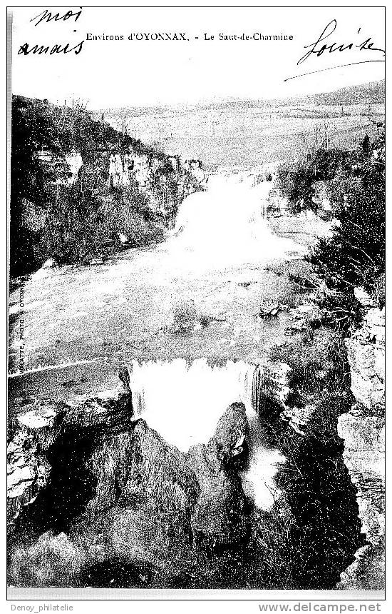 ENVIRONS D'OYONNAX- LE SAUT-DE-CHARMINE - Oyonnax