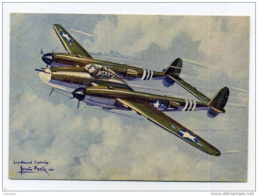 COLLECTION DES AVIONS ALLIÉS ( Serie I ) LOCKHEED P. 38 " Lightning " ( USA ) - NEUVE  - SUP - - 1939-1945: 2ème Guerre