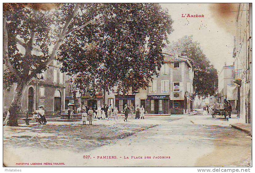 PAMIERS  PLACE DES JACOBINS - Pamiers