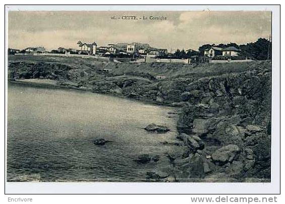 Cpa CETTE SETE La Corniche - 26 Magasins Modernes - Sete (Cette)